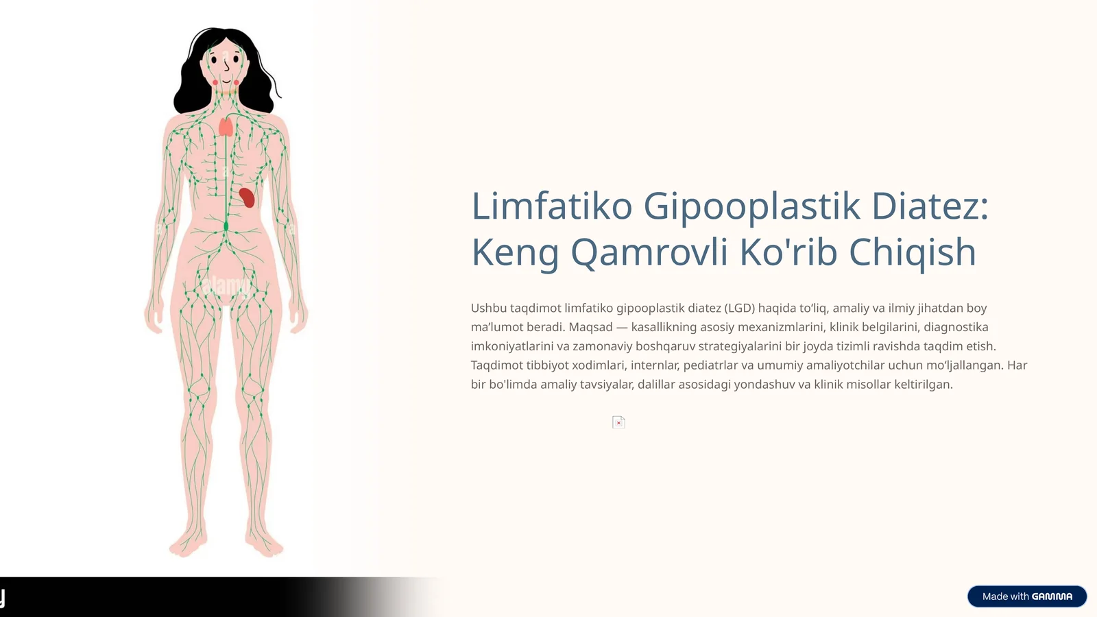 Limfatiko Gipooplastik Diatez: Keng Qamrovli Ko'rib Chiqish