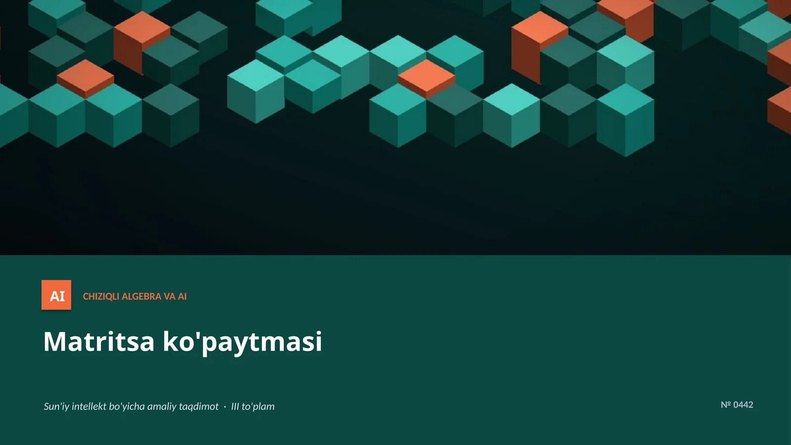Matritsa ko'paytmasi
