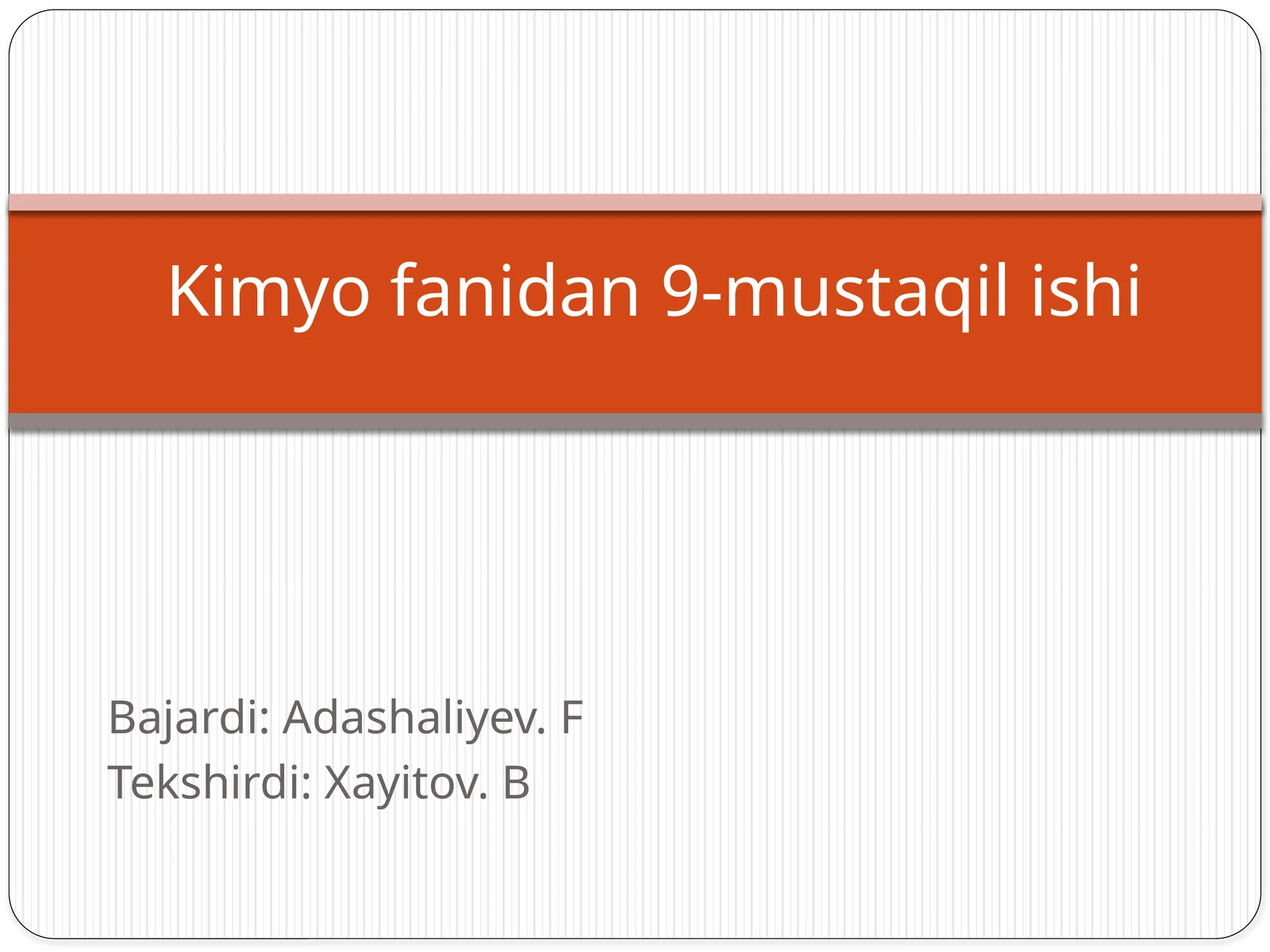Sanoatda elektroliz jarayonining qo’llanilishi