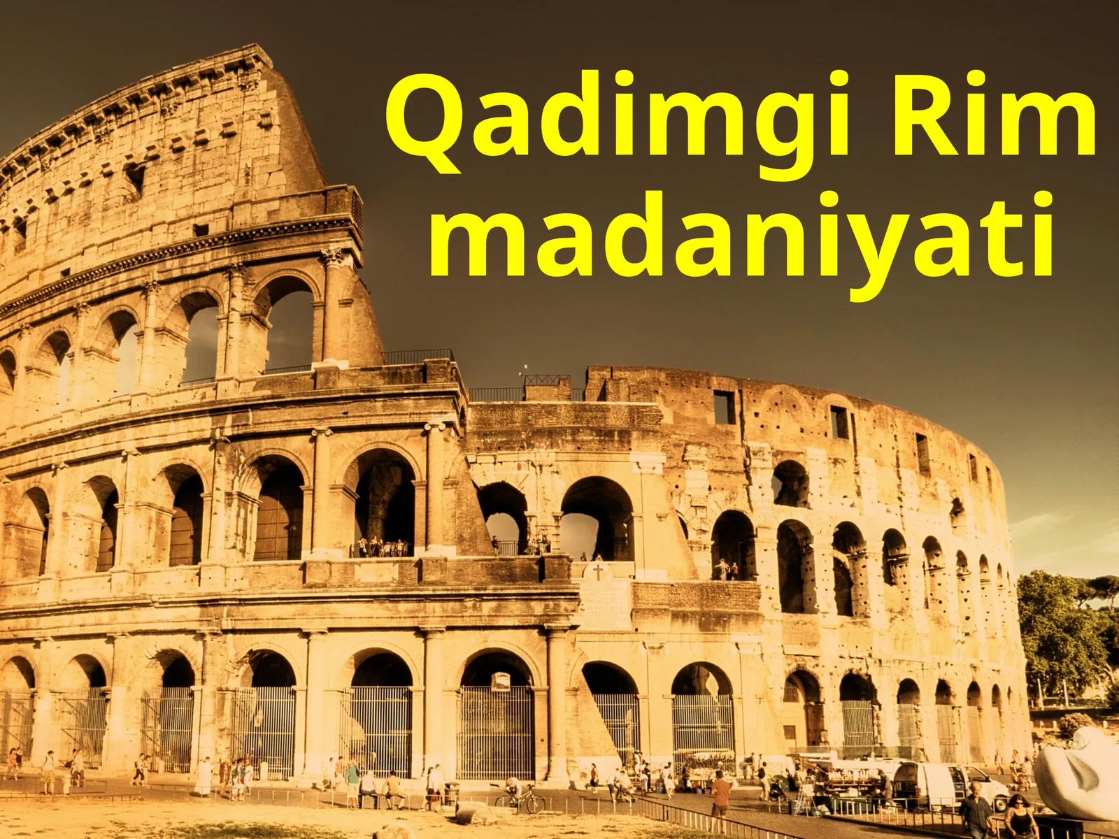 Qadimgi Rim madaniyati