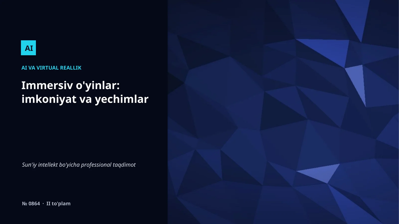 AI VA VIRTUAL REALLIK