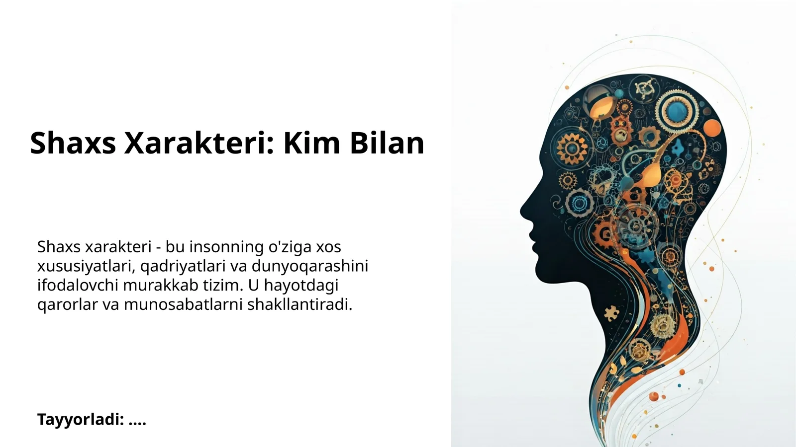 Shaxs Xarakteri: Kim Bilan