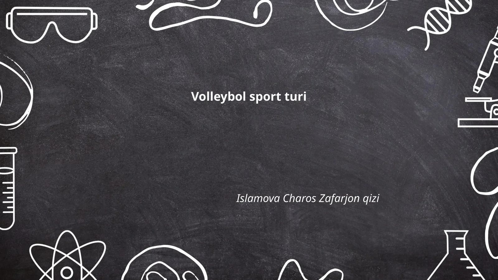 Volleybol sport turi