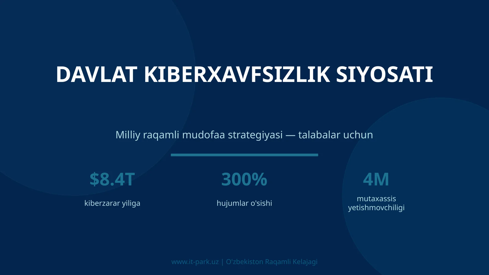Davlat Kiberxavfsizlik Siyosati