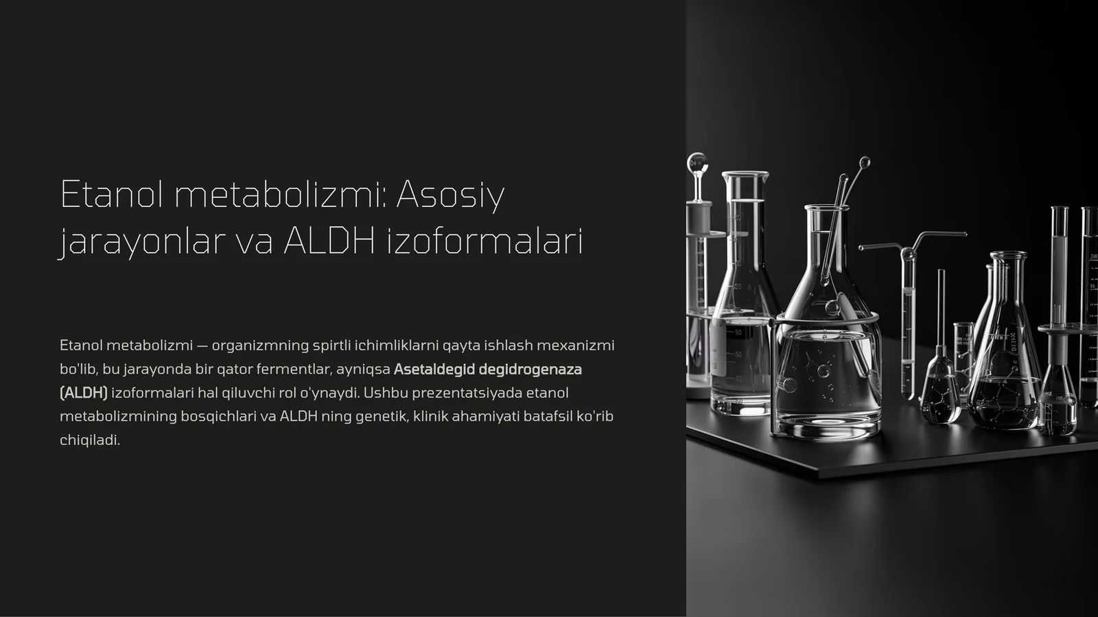 Etanol metabolizmi: Asosiy jarayonlar va ALDH izoformalari