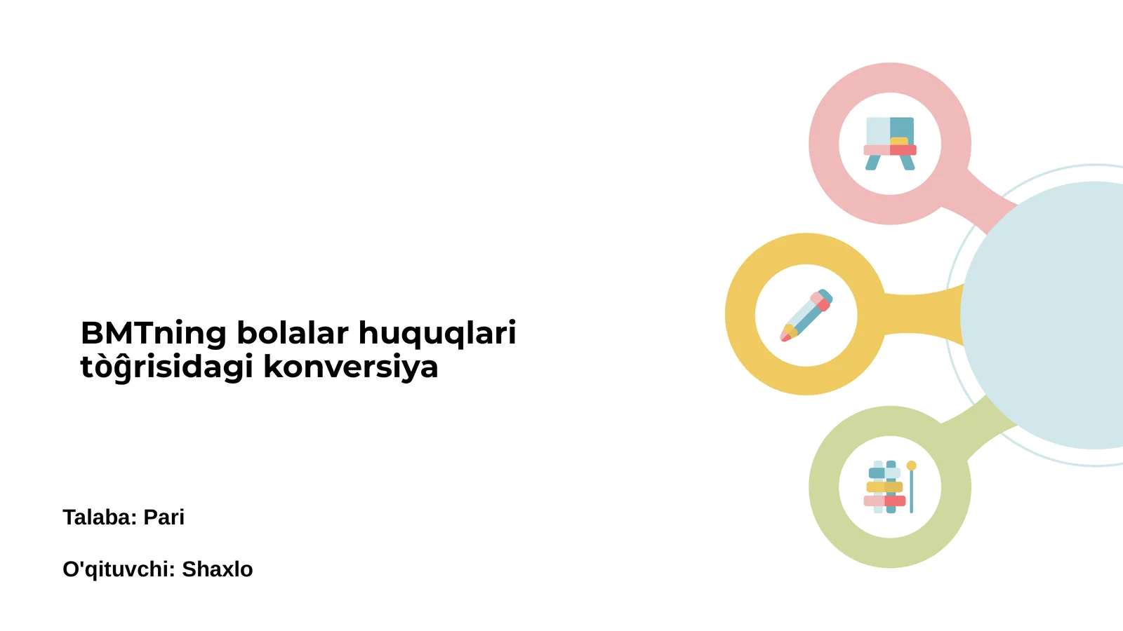 BMT Bola huquqlari konvensiyasi