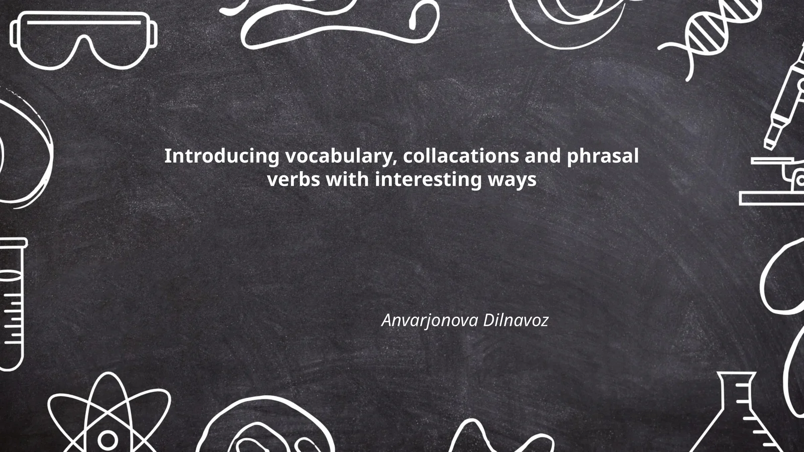 Introducing vocabulary, collacations and phrasal verbs with interesting ways