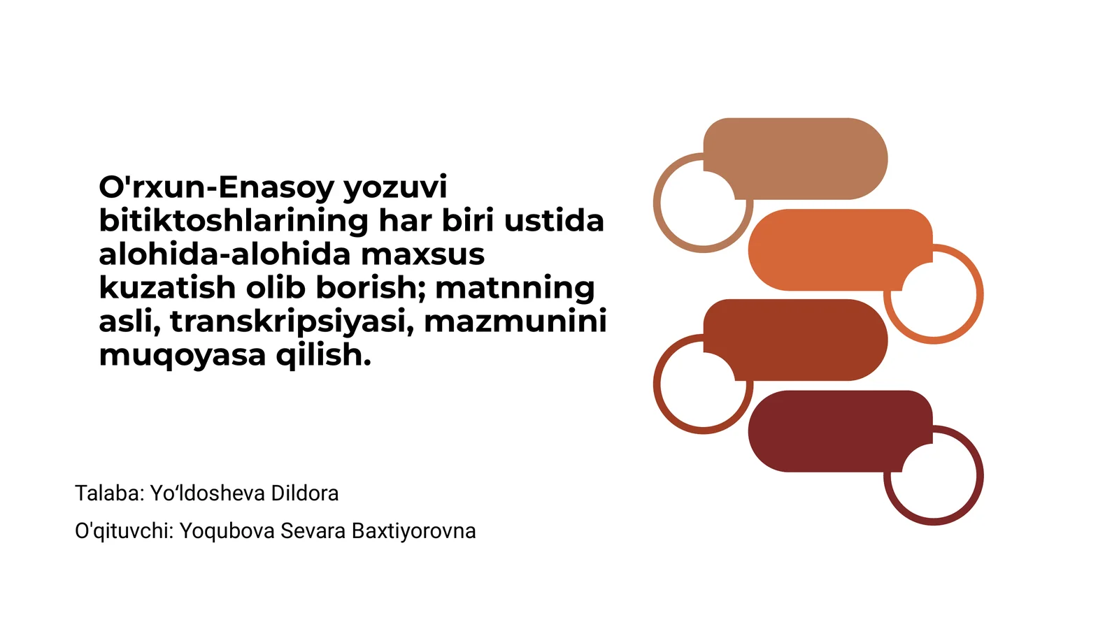 O'rxun-Enasoy yozuvi bitiktoshlarining muhimligi