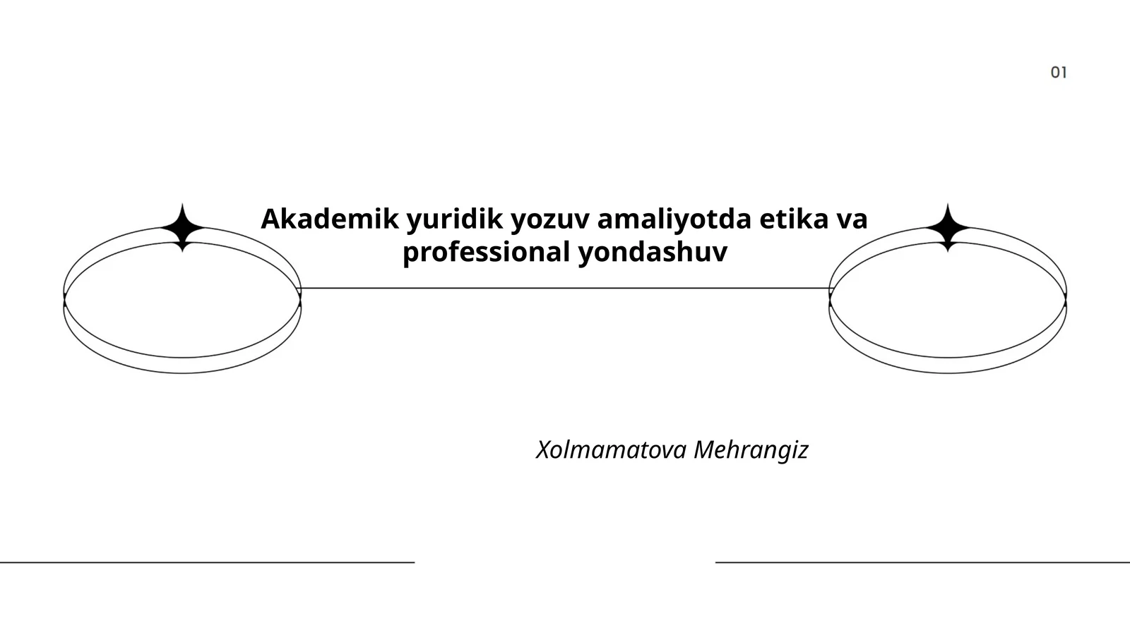 Akademik yuridik yozuv amaliyotda etika va professional yondashuv