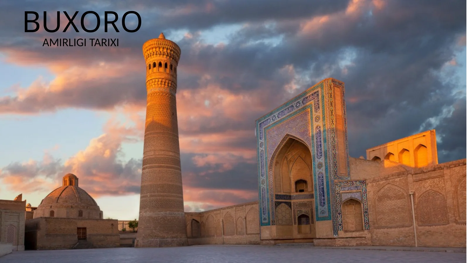 BUXORO AMIRLIGI TARIXI
