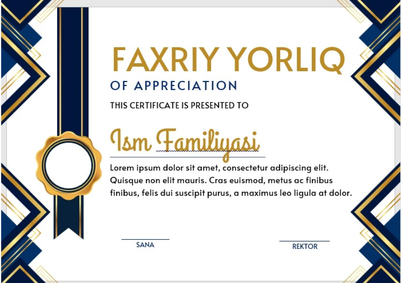 FAXRIY YORLIQ
