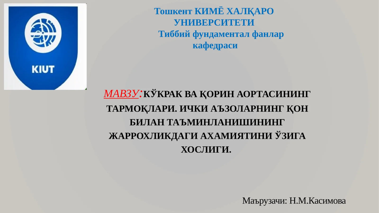 Кўкрак вақори наортаси