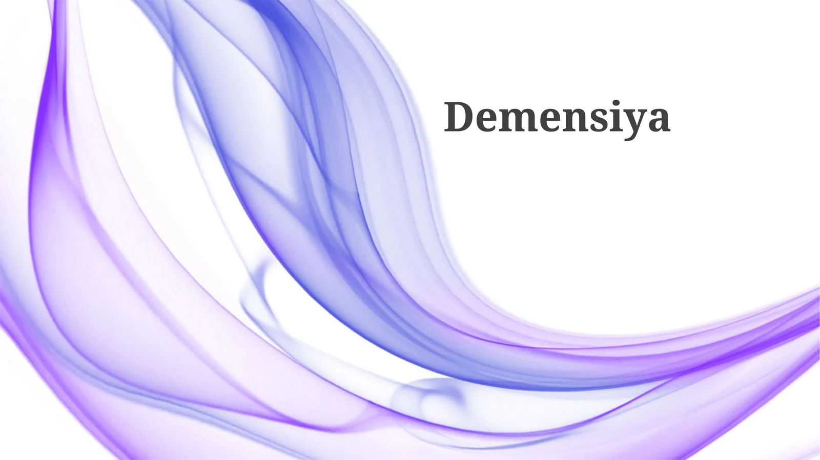 Demensiya