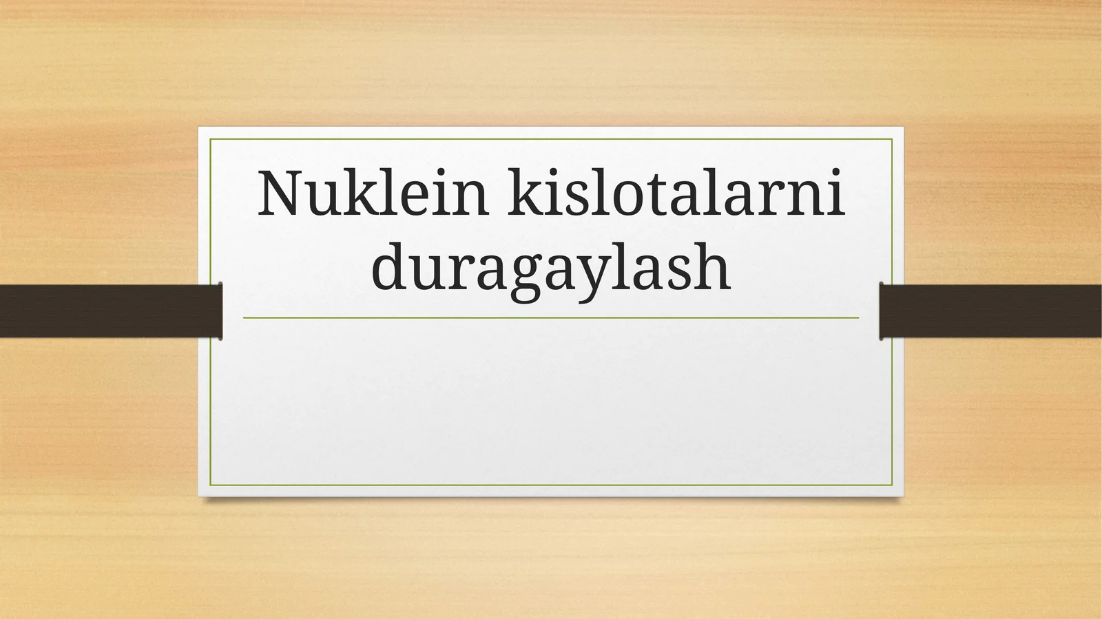 Nuklein kislotalarni duragaylash