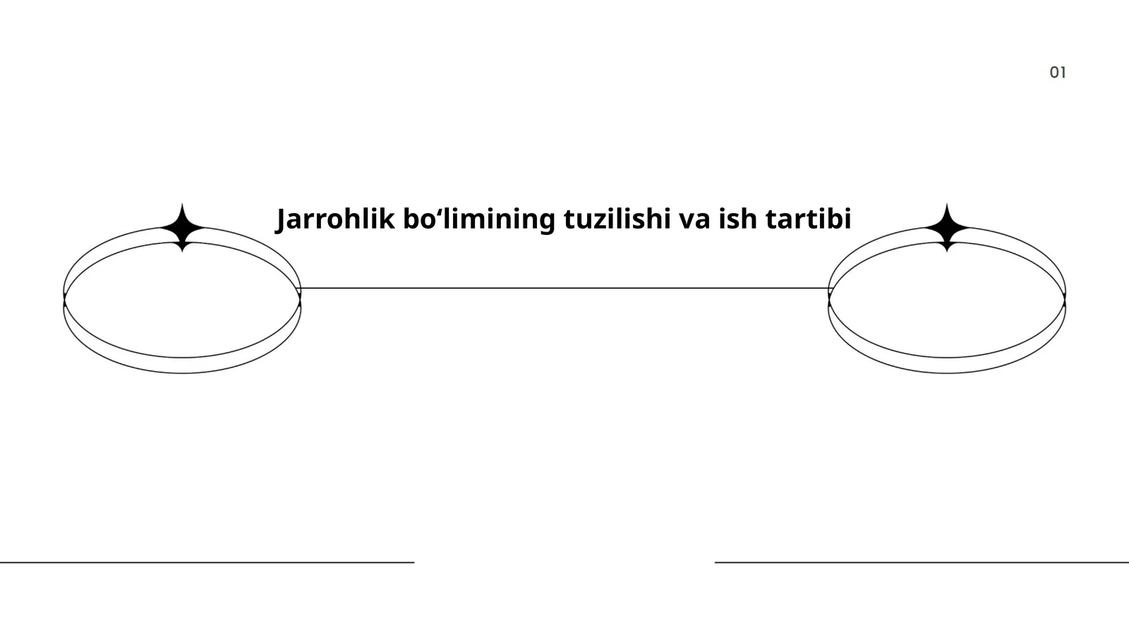 Jarrohlik boʻlimining tuzilishi va ish tartibi