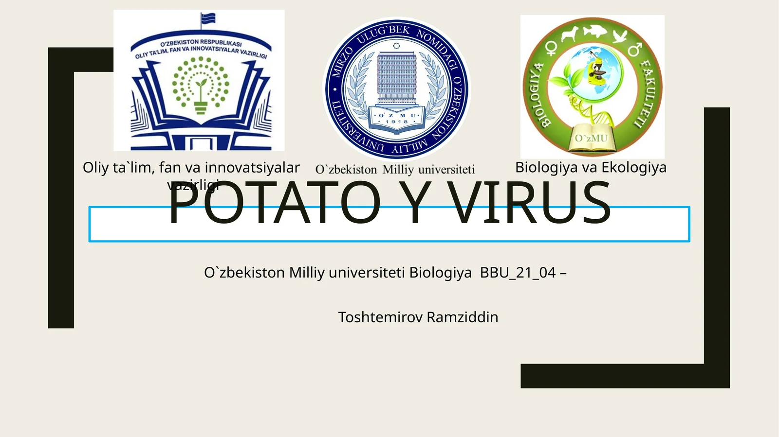 Kartoshka Y virusi
