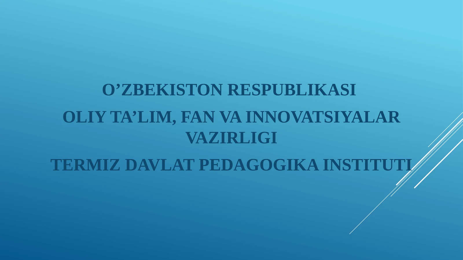 Robotlarni boshqarish tizimlari