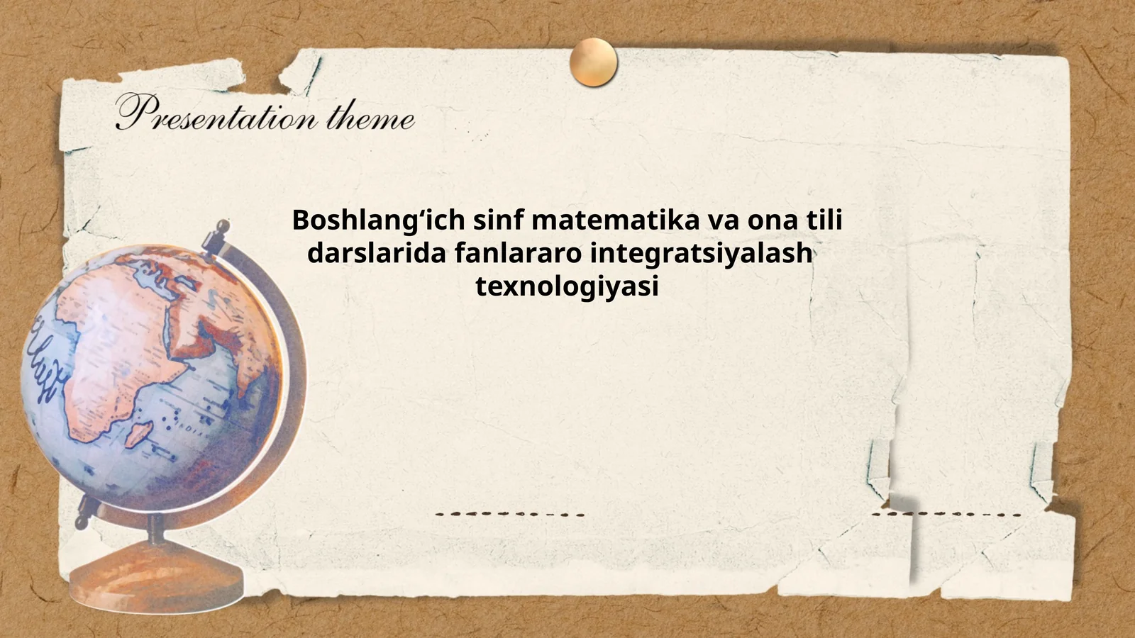 Boshlang‘ich sinf matematika va ona tili darslarida fanlararo integratsiyalash texnologiyasi