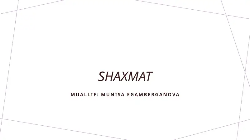 Shaxmat