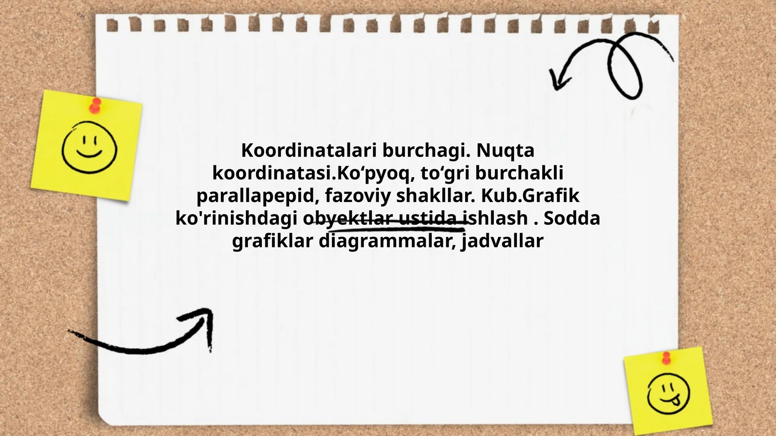 Koordinatalari burchagi