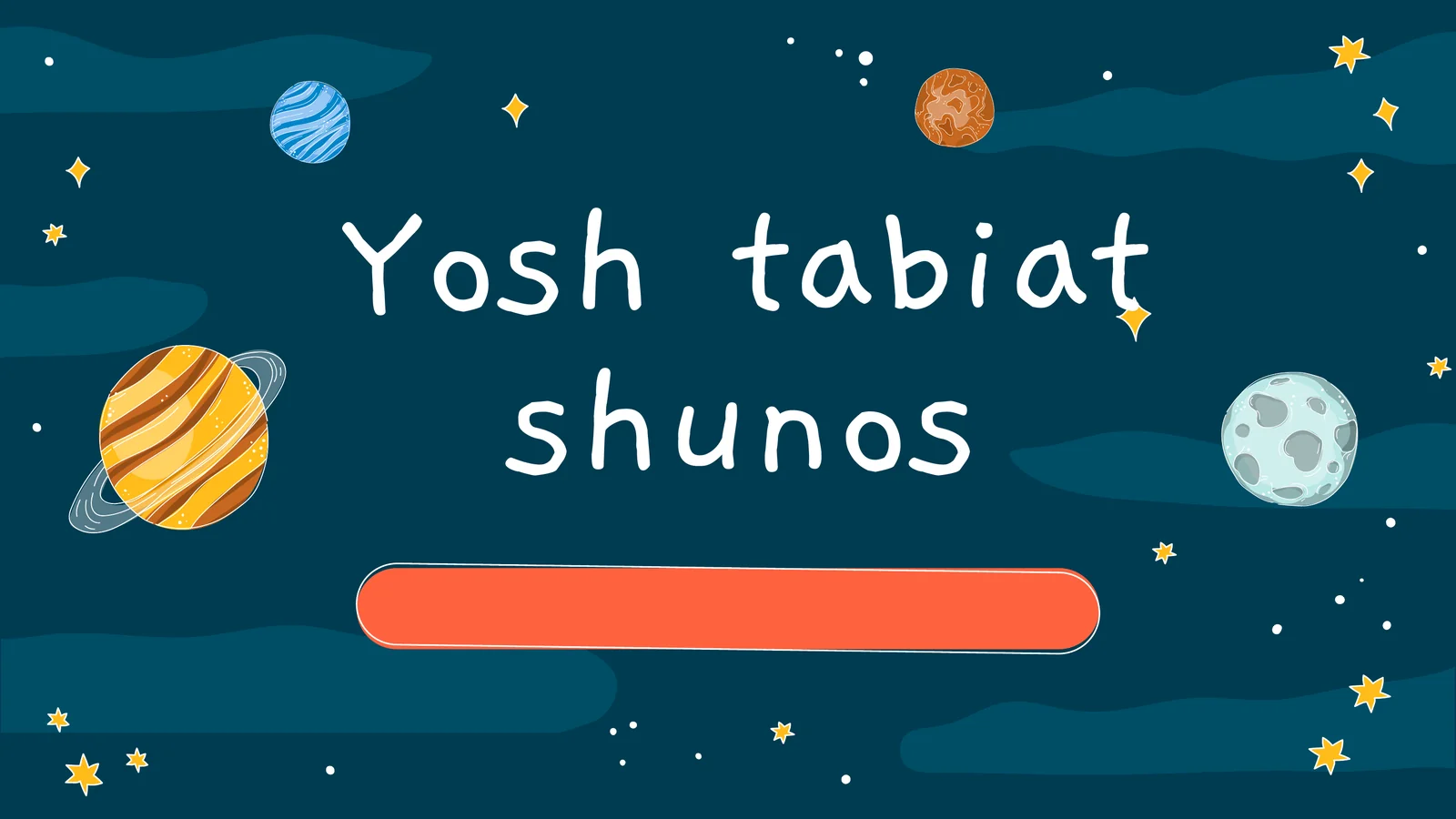 Yosh tabiatshunoshlar va ekologiya