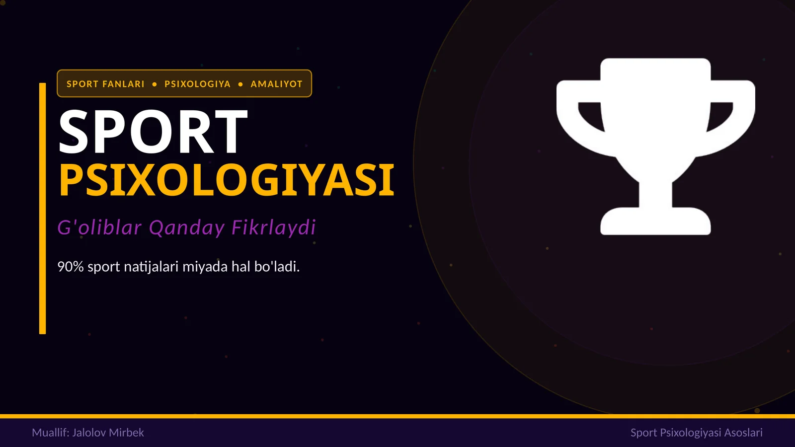 SPORT PSIXOLOGIYASI