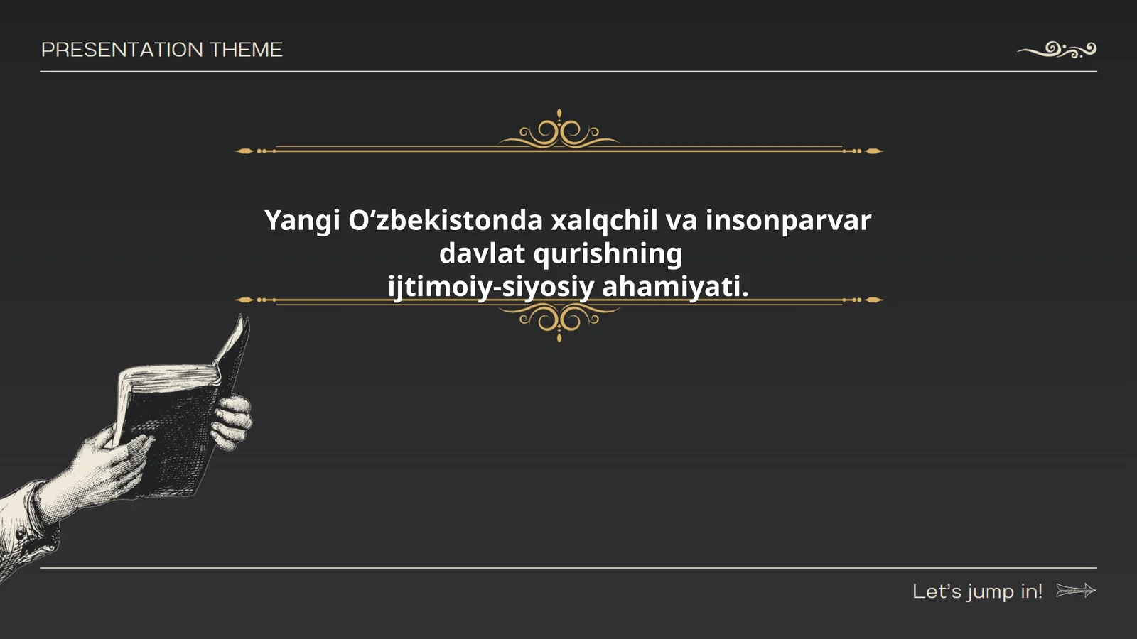 Yangi O‘zbekistonda xalqchil va insonparvar davlat qurishning ijtimoiy-siyosiy ahamiyati