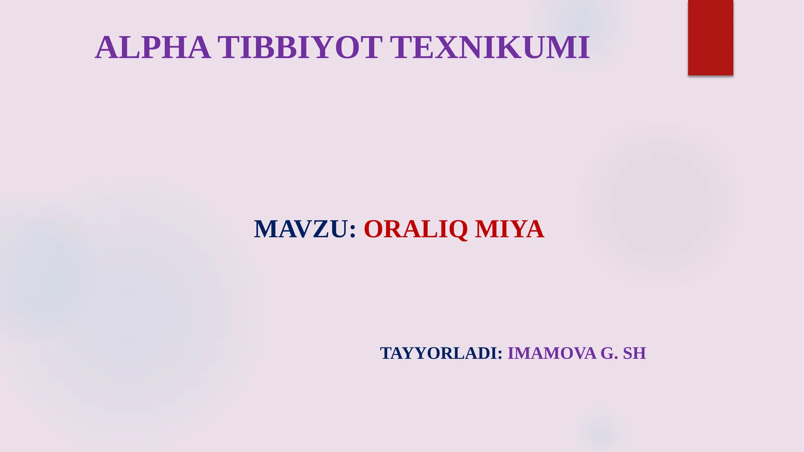 Oraliqmiya
