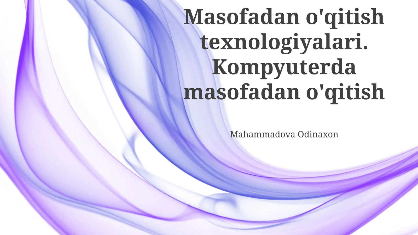 Masofaviy taʼlim texnologiyalari: Tarix, Zamonaviy Imkoniyatlar va Istiqbollar