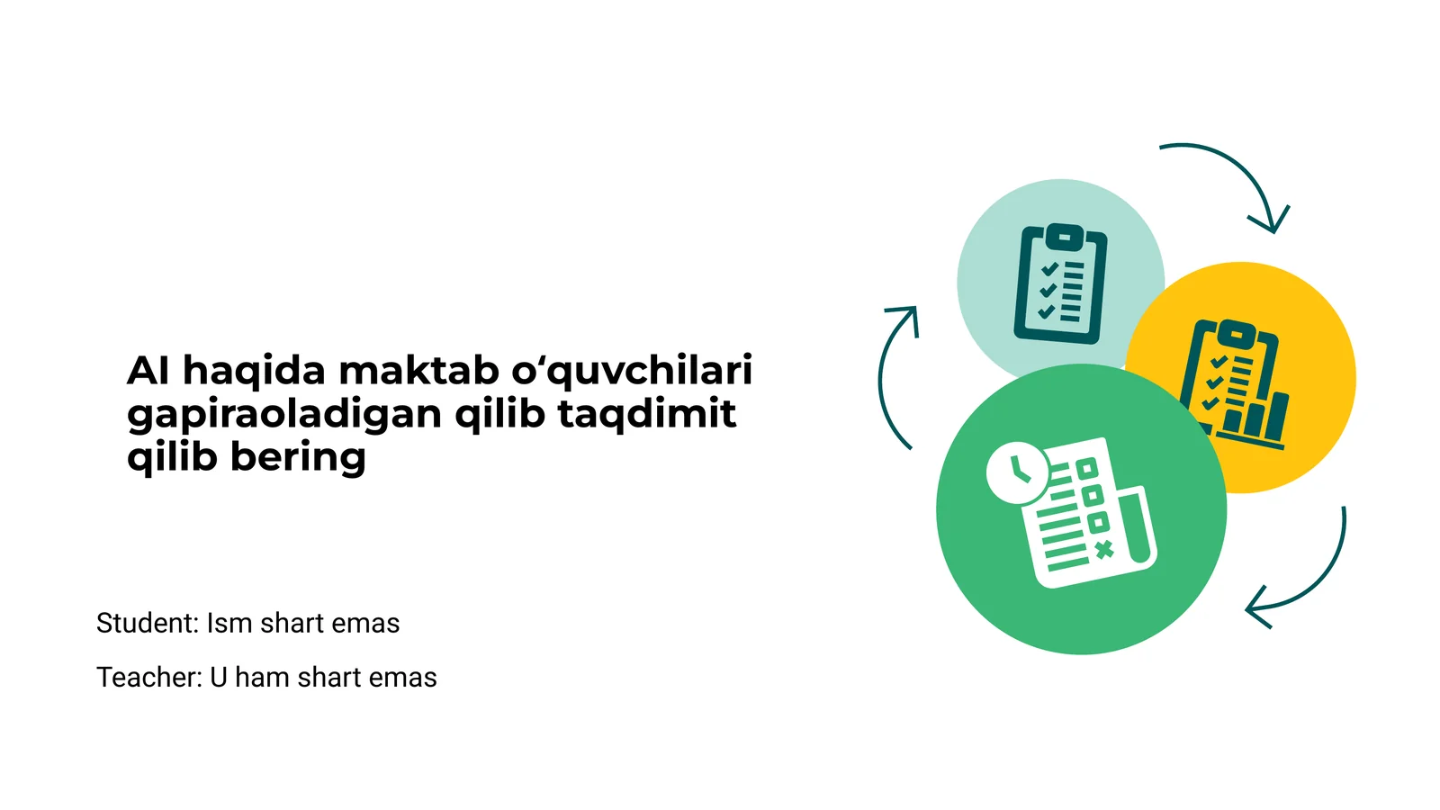 AI haqida taqdimit (Introduction to AI)