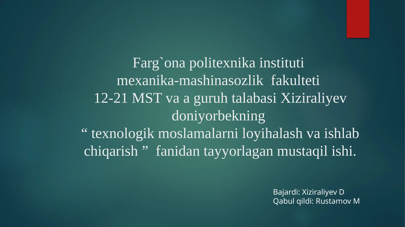 Moslamalarning qisish qurilmalari