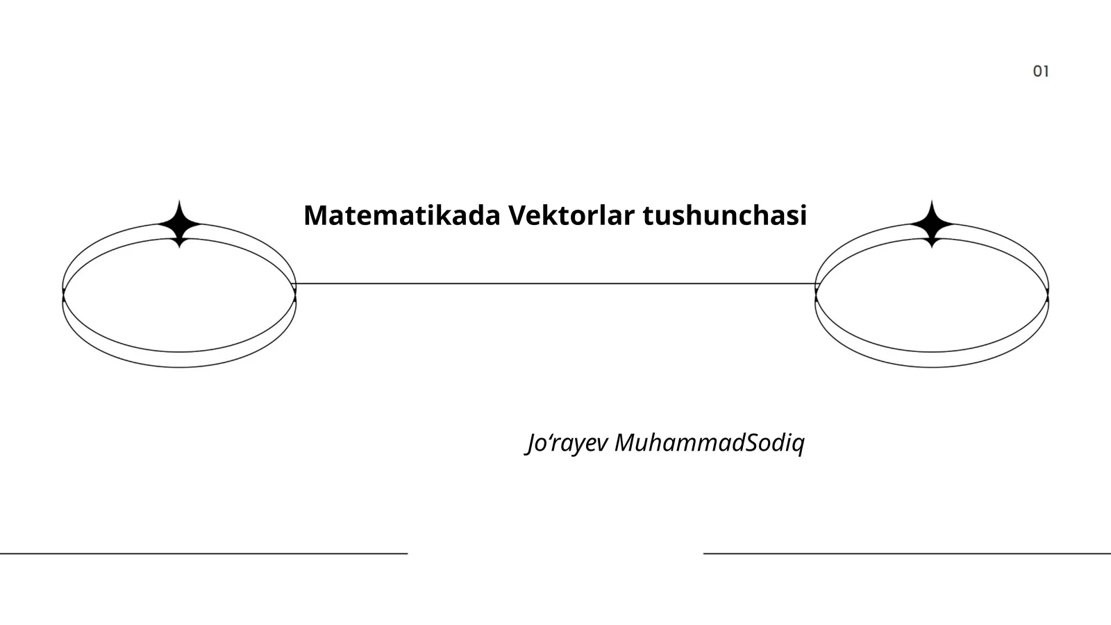 Matematikada Vektorlar tushunchasi