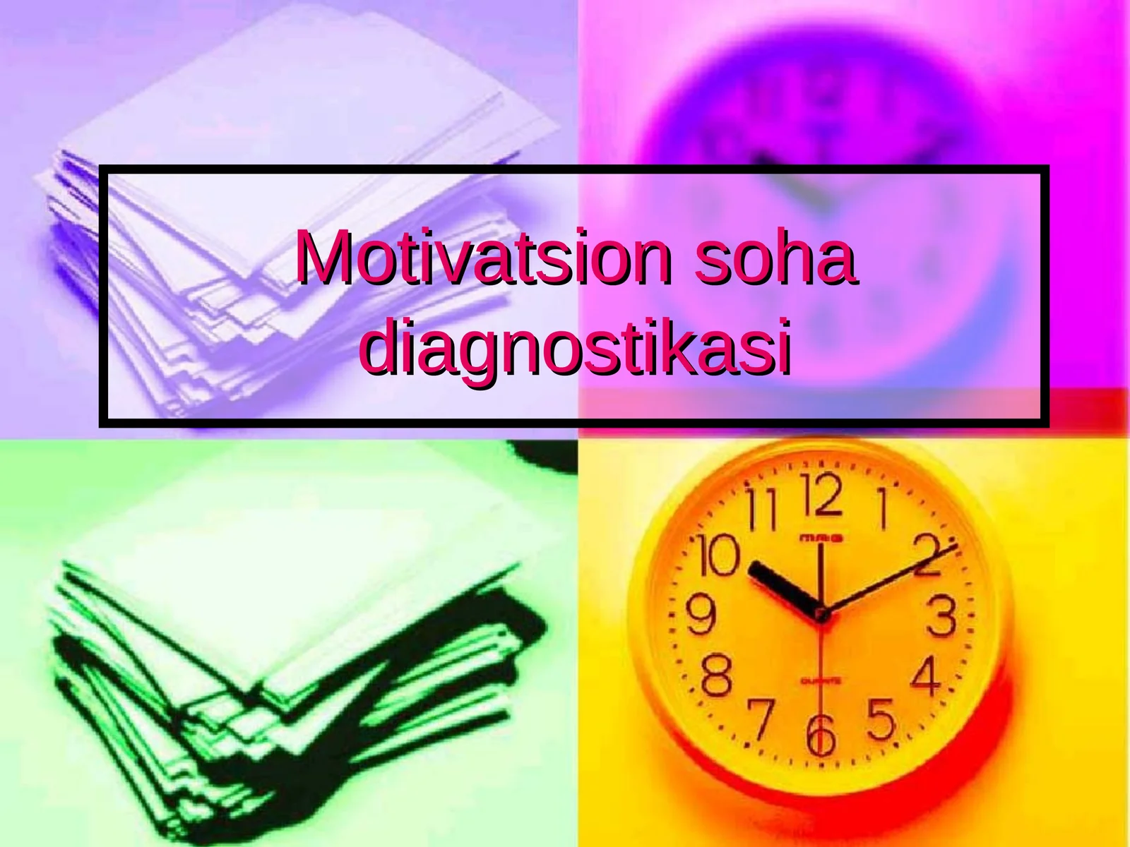 Motivatsion soha diagnostikasi