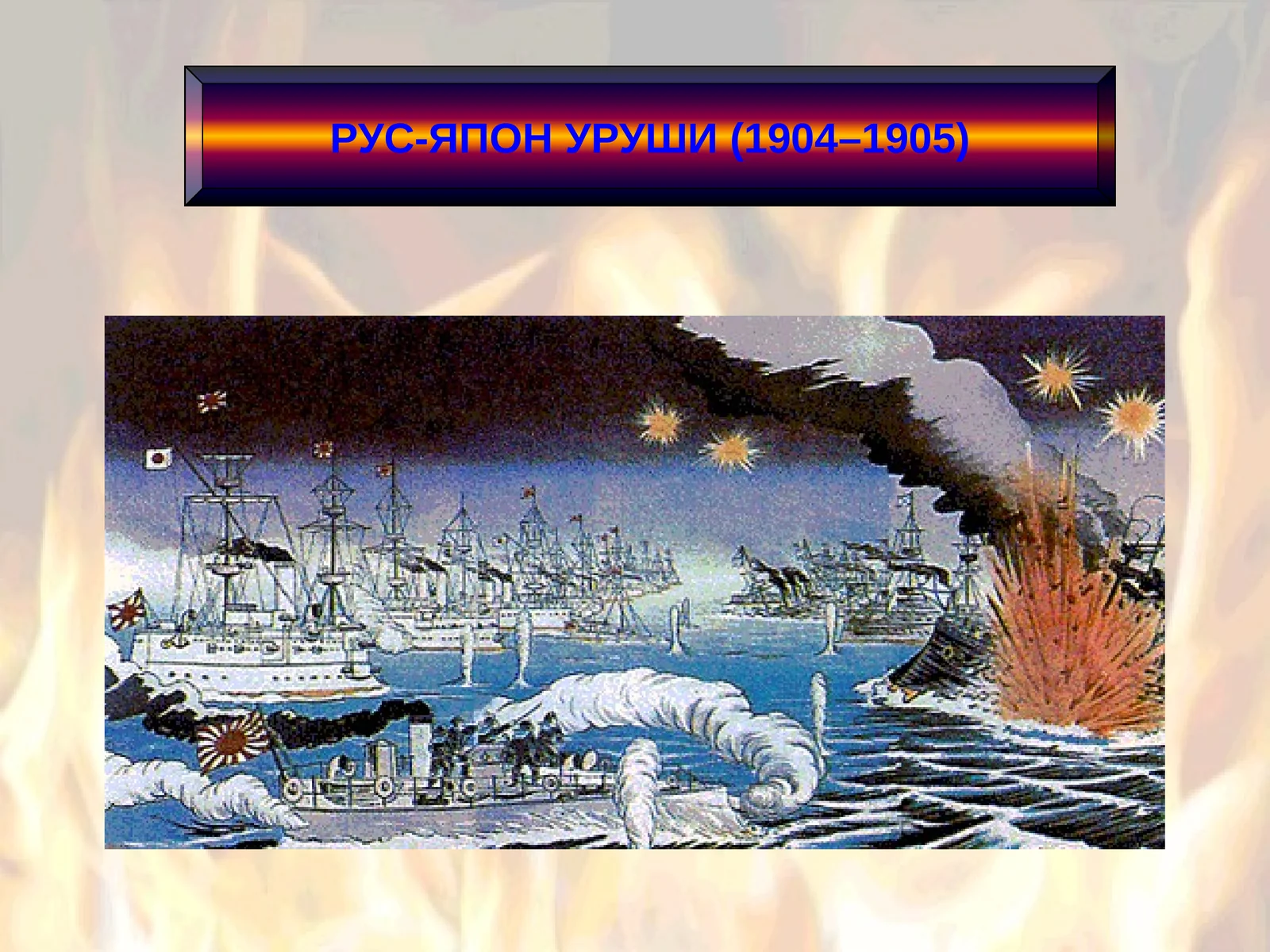 РУС-ЯПОНУРУШИ(1904– 1905)