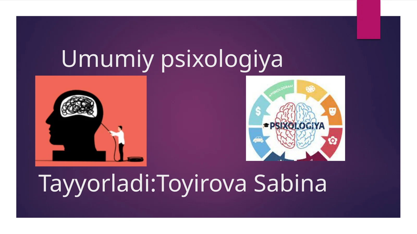 Umumiy psixologiya