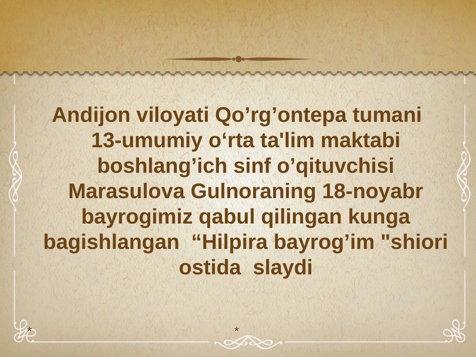 "Hilpira bayrog’im"
