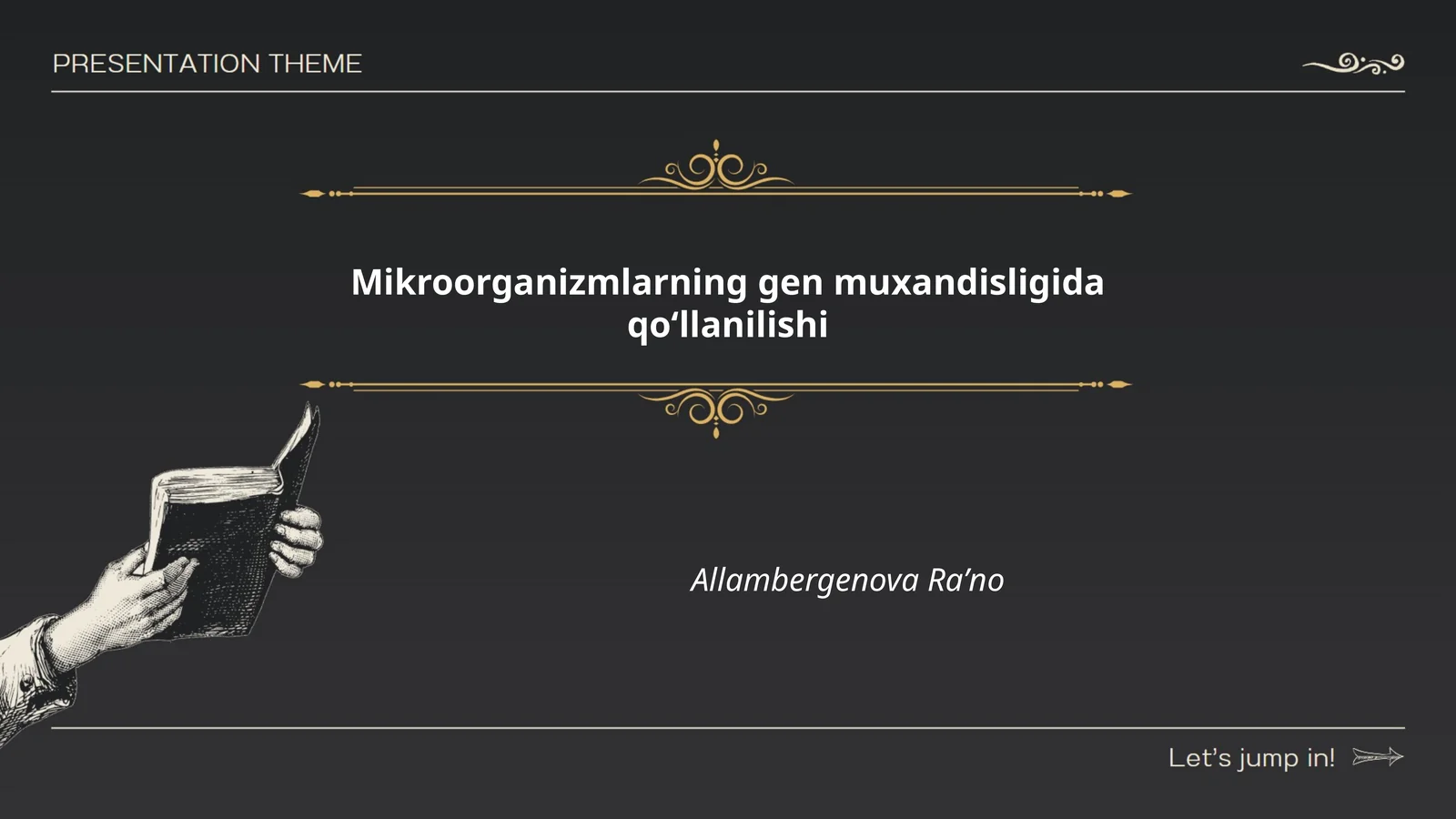 Mikroorganizmlarning gen muxandisligida qoʻllanilishi