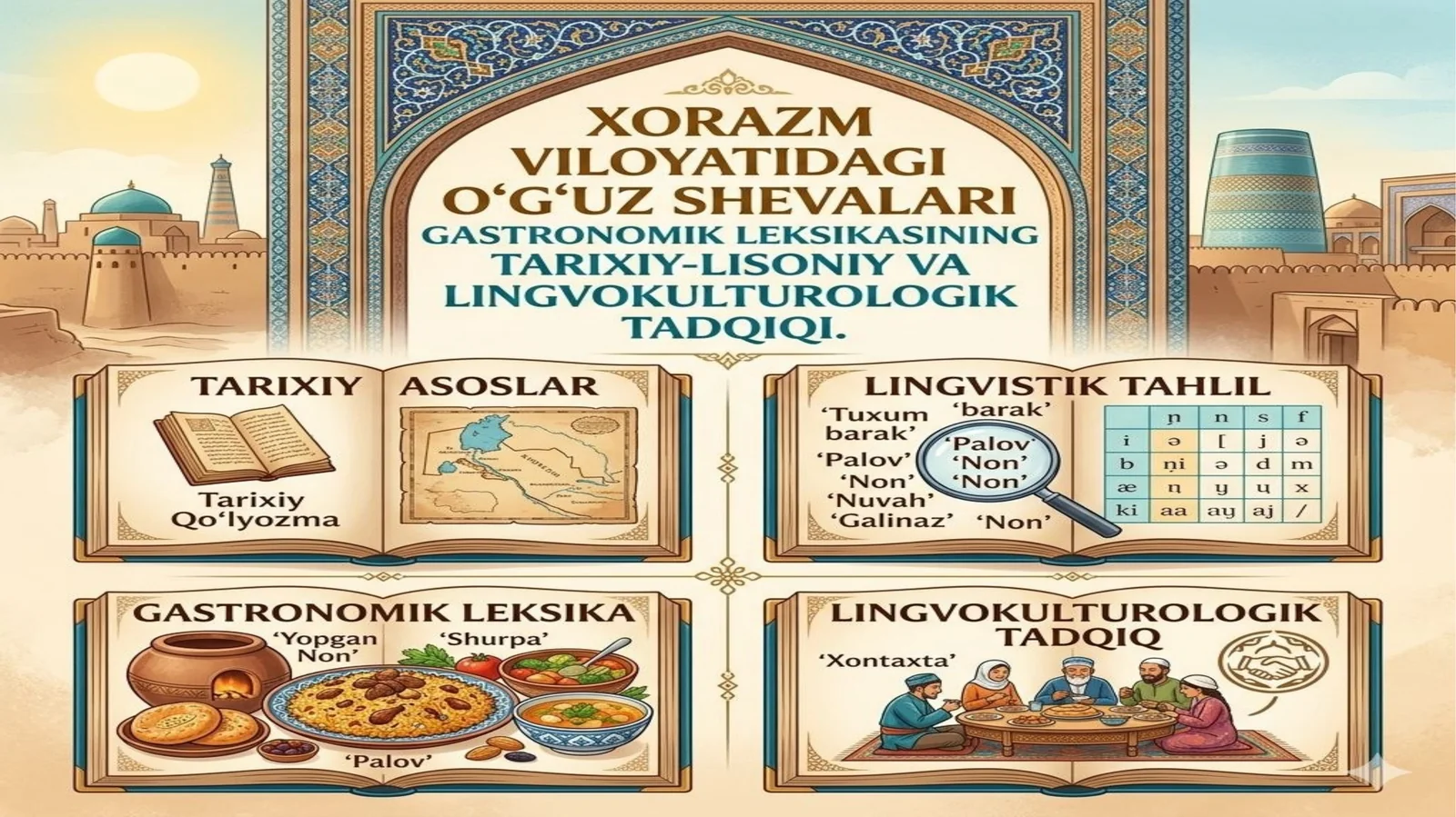 Xorazm viloyati oğuz shevalari