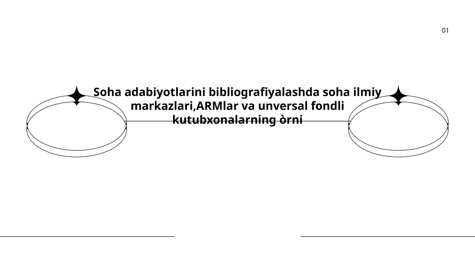 Soha adabiyotlarini bibliografiyalash