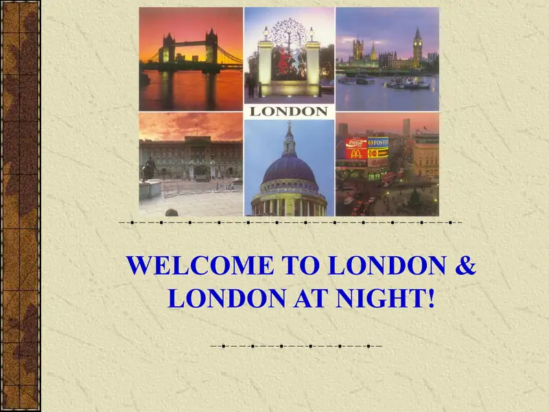 Buyuk Britaniya- London& London Kechasi (WELCOME TO LONDON& LONDON AT NIGHT!)