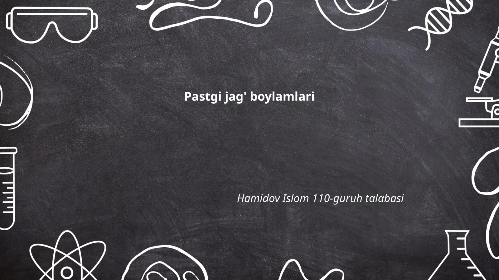 Pastgi jag' boylamlari