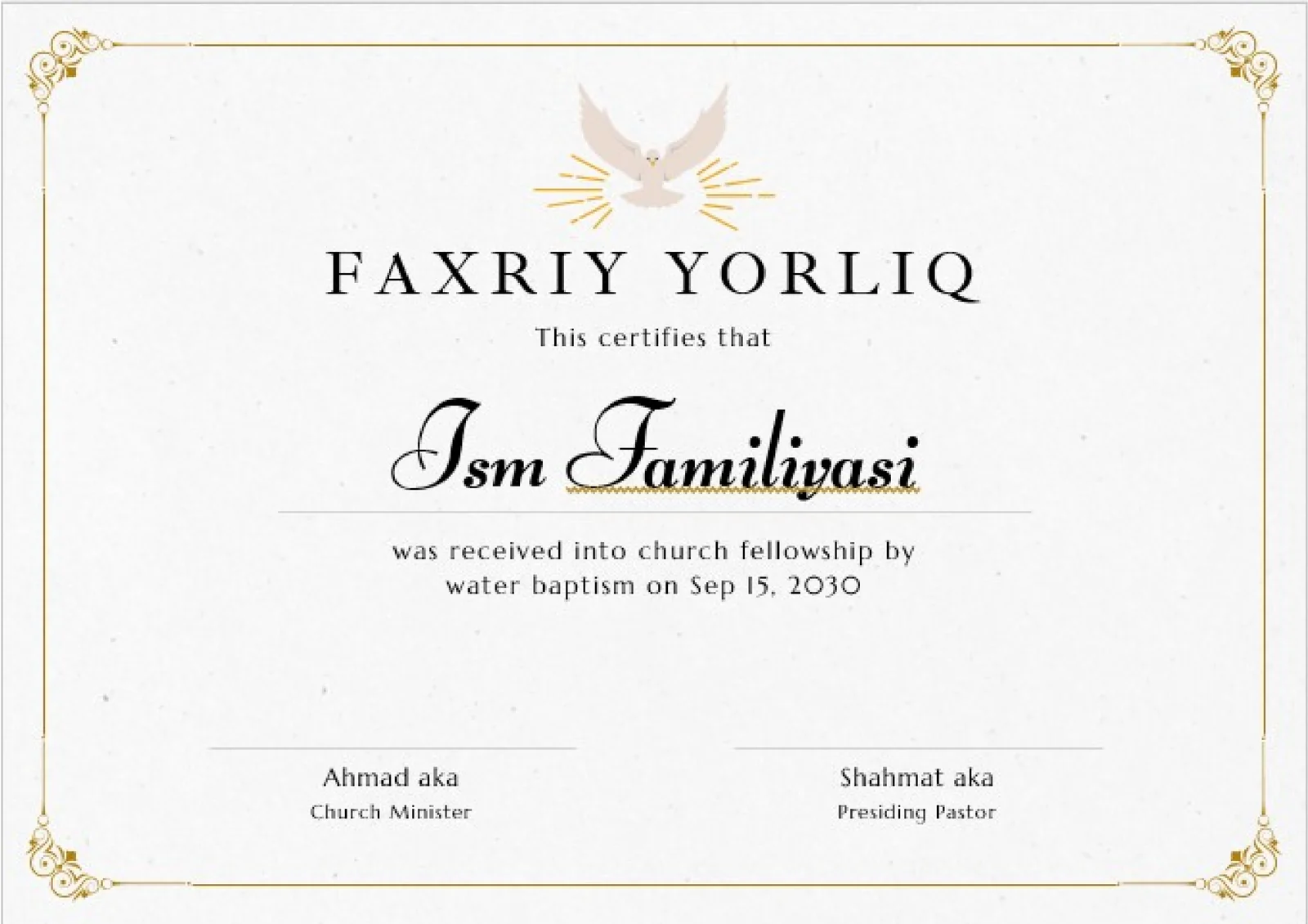 FAXRIY YORLIQ