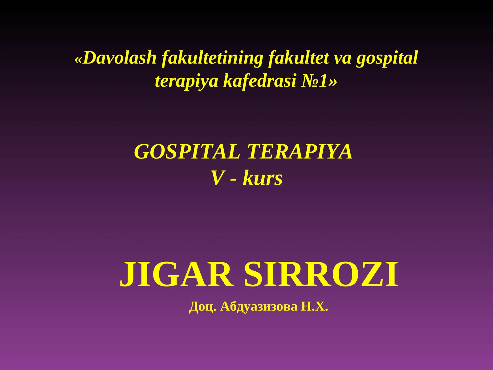 JIGARSIRROZI