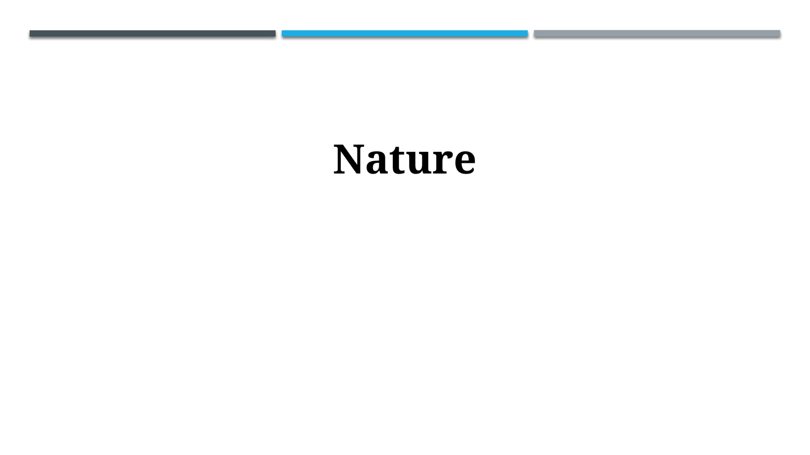 Nature
