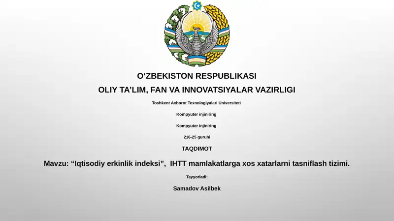 Iqtisodiy erkinlik indeksi