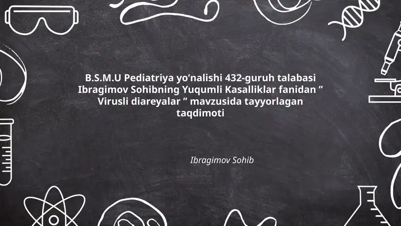 Virusli diareyalar