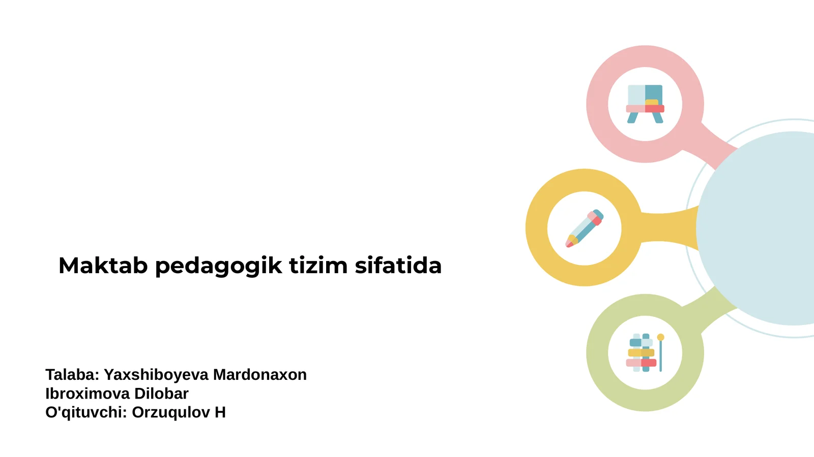 Maktabning Tarixi va Rivojlanishi