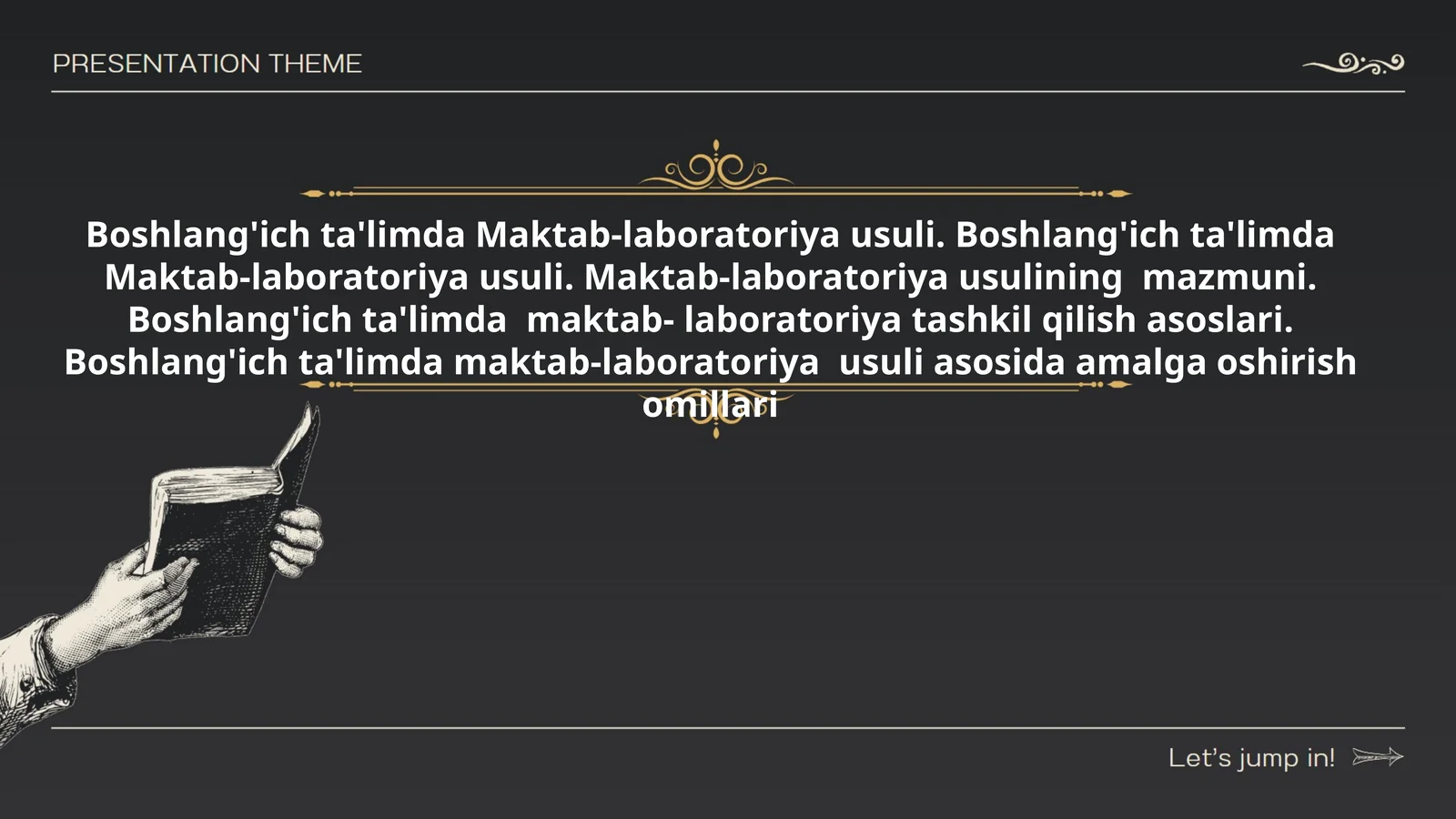 Boshlang'ich ta'limda "Maktab-laboratoriya" usuli