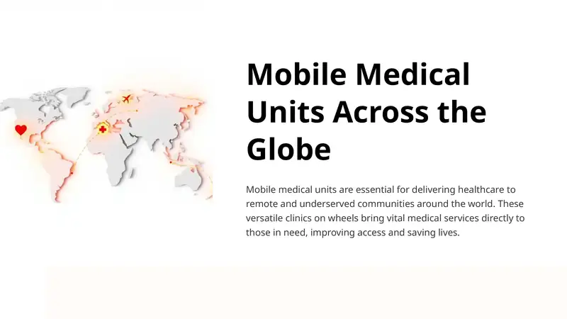 Mobile Medical Units Across the Globe.