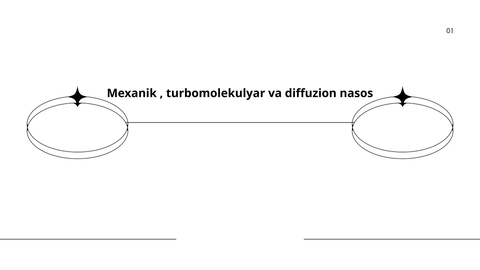 Mexanik, turbomolekulyar va diffuzion nasos